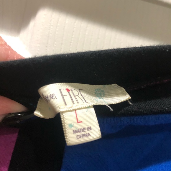 Color Block Skirt - Picture 3 of 3